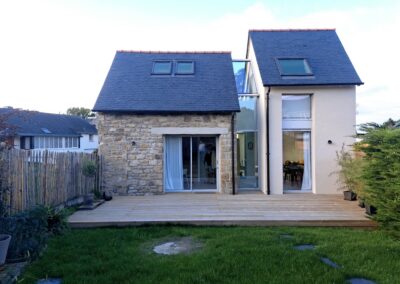 Rénovation et extension d&rsquo;une maison – Saint-Jacut-de-la-Mer (22)